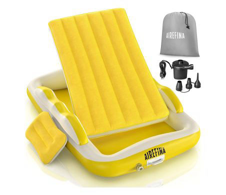 Airefina Aufblasbares Kleinkind-Reise-Luftbett